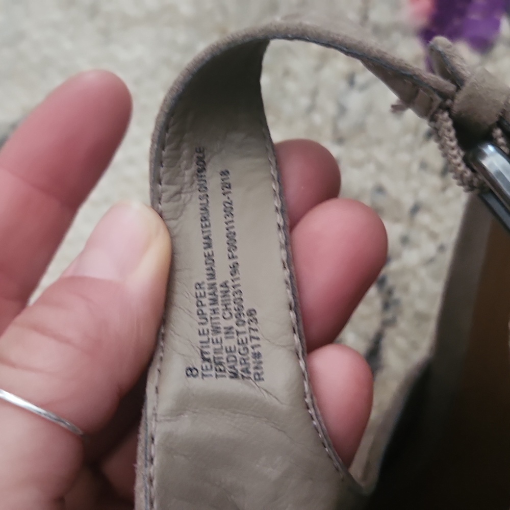 Universal Thread Espadrilles Wedges 8 - Picture 7 of 7